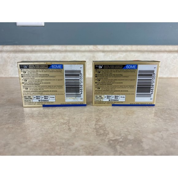 JVC DVC Mini 60 M-DV60DU Cassette - Picture 2 of 4